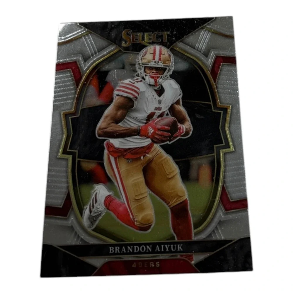 2022 Panini Select Football Brandon Aiyuk San Francisco 49ers Concourse Card 4